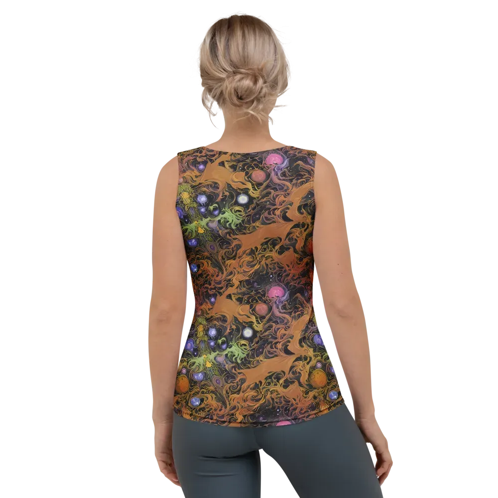 Molten Herbarium on Women's Tank Top — Back