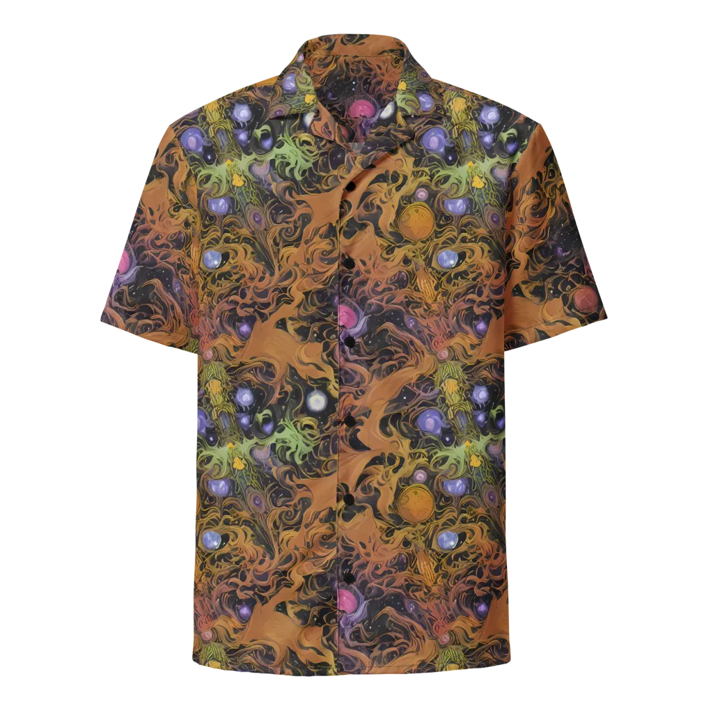 Molten Herbarium on Button Shirt — Front