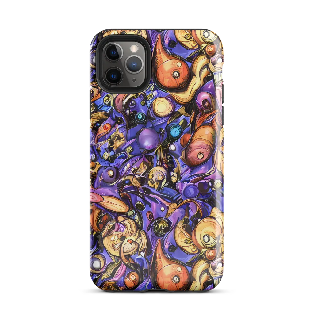 Prismatic Menagerie on Tough Case for iPhone® — Front