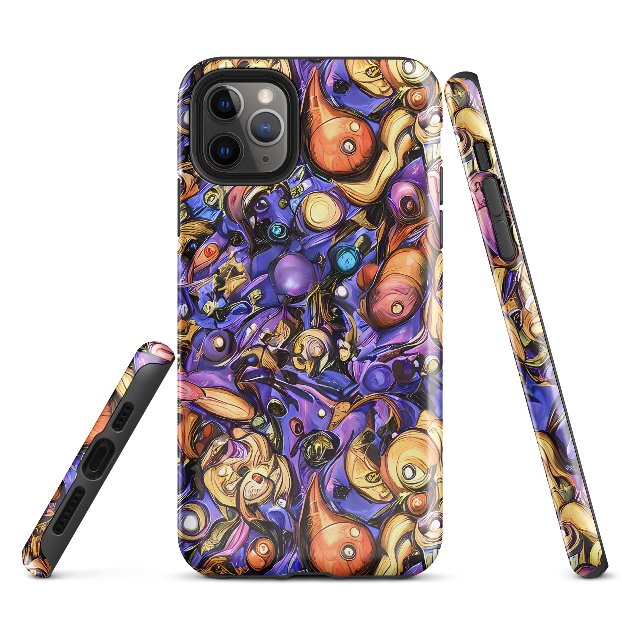 Prismatic Menagerie on Tough Case for iPhone® — Front
