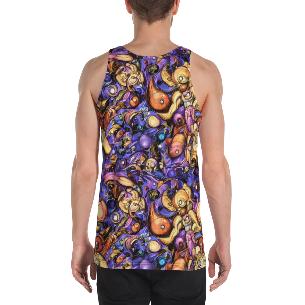 Prismatic Menagerie on Men's Tank Top — Back