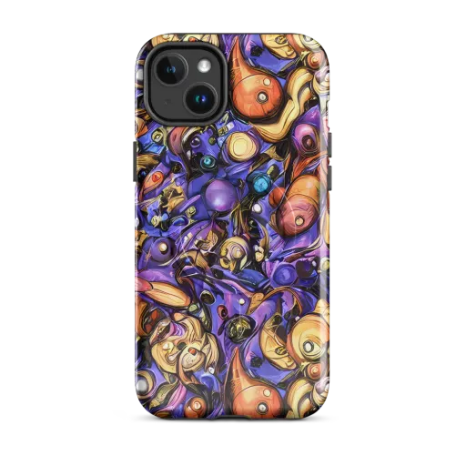 Prismatic Menagerie on a MagSafe Tough Case for iPhone®