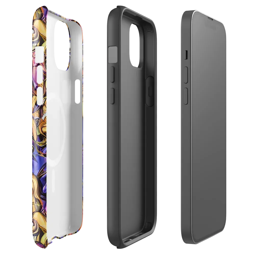 Prismatic Menagerie on MagSafe Tough Case for iPhone® — Front