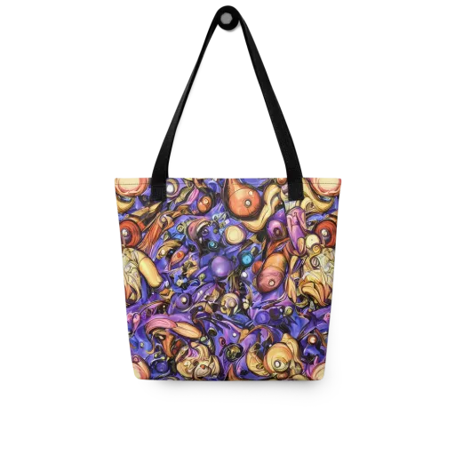 Prismatic Menagerie on a Tote Bag