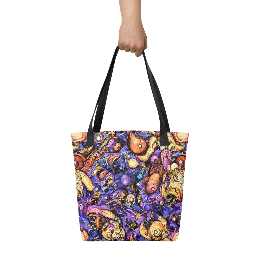 Prismatic Menagerie on Tote Bag — Front