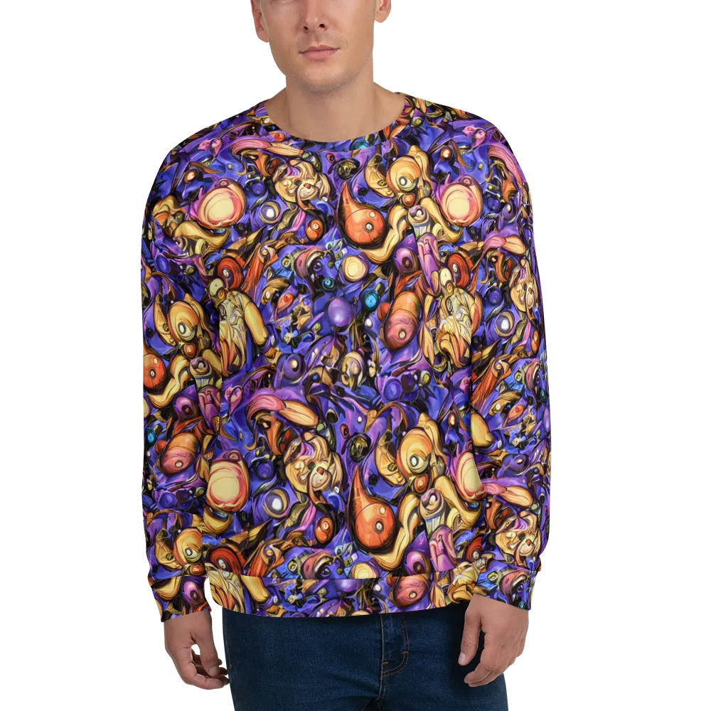 Prismatic Menagerie on Sweatshirt — Front