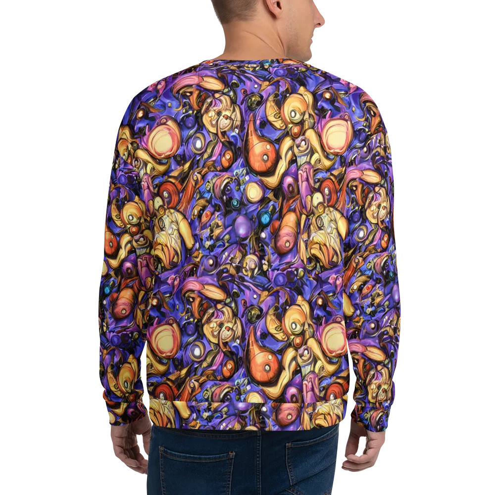 Prismatic Menagerie on Sweatshirt — Back