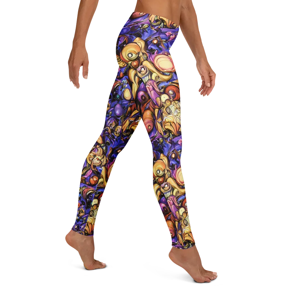 Prismatic Menagerie on Leggings — Right