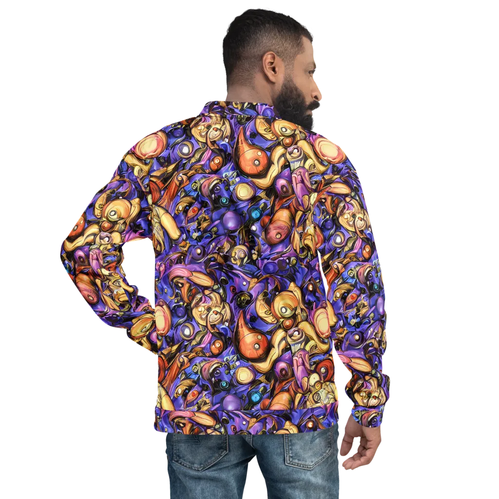 Prismatic Menagerie on Bomber Jacket — Back