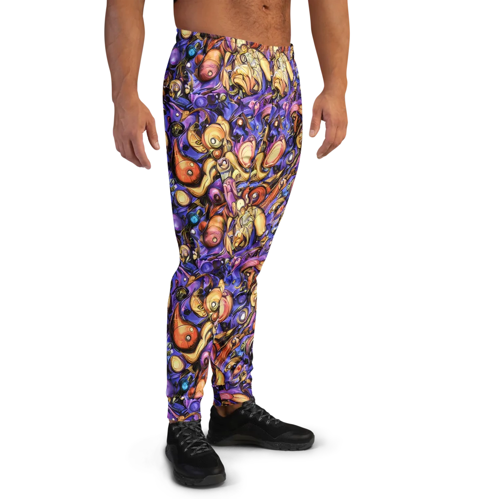 Prismatic Menagerie on Men's Joggers — Right