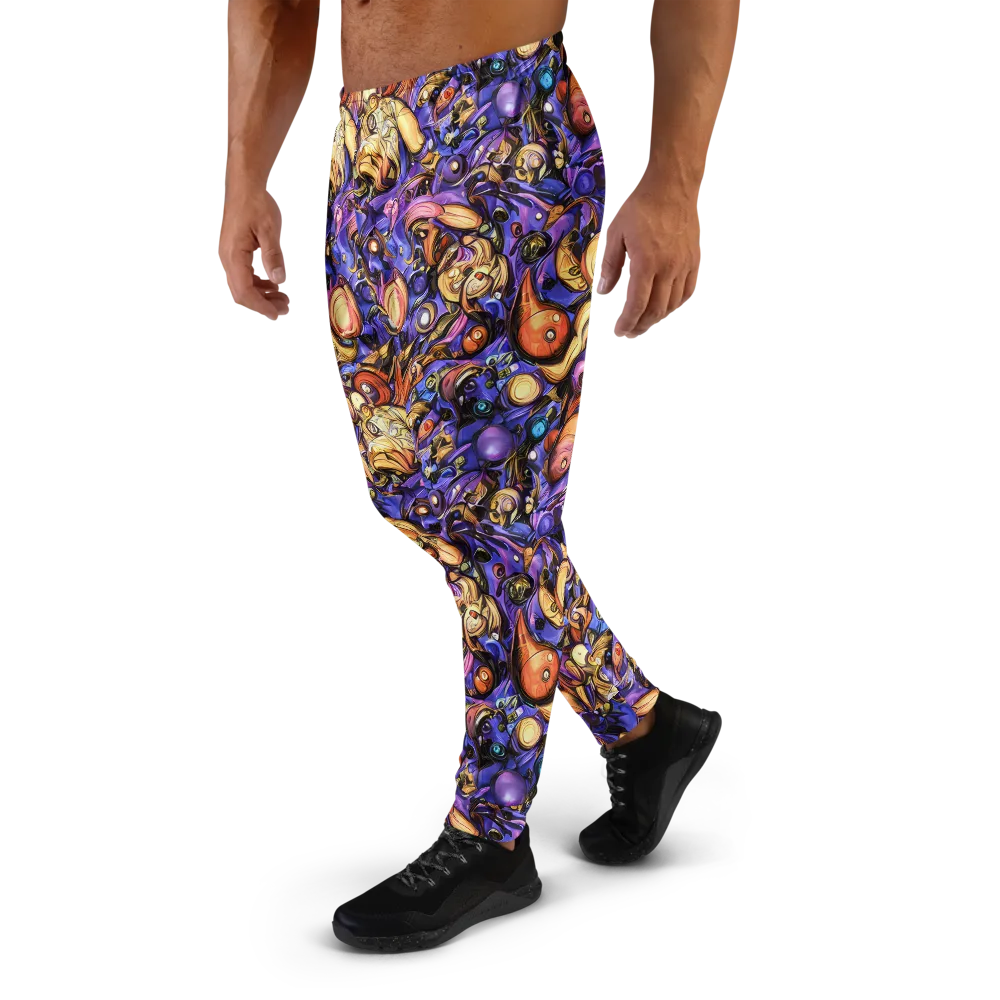 Prismatic Menagerie on Men's Joggers — Left