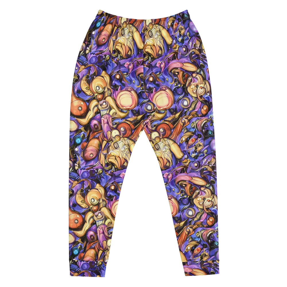 Prismatic Menagerie on Men's Joggers — Front