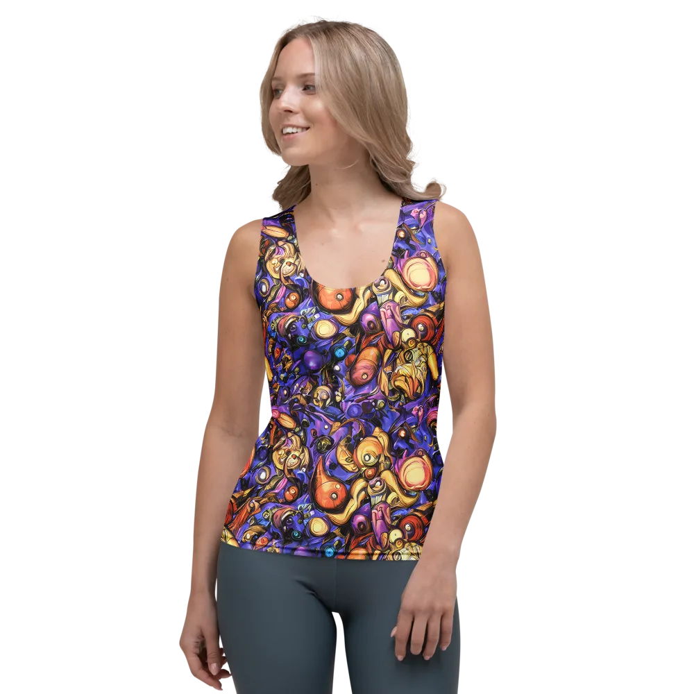 Prismatic Menagerie on Women's Tank Top — Front