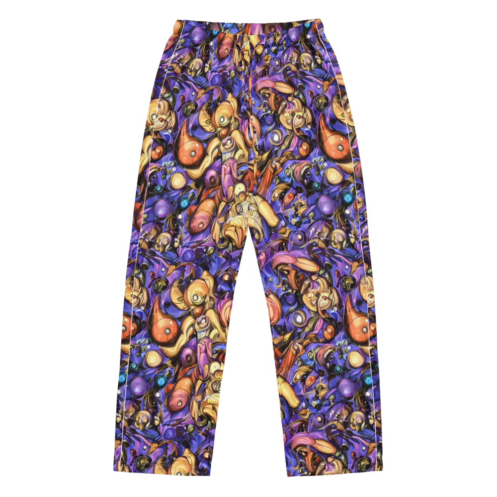 Prismatic Menagerie on Women's Pajama Pants — Front
