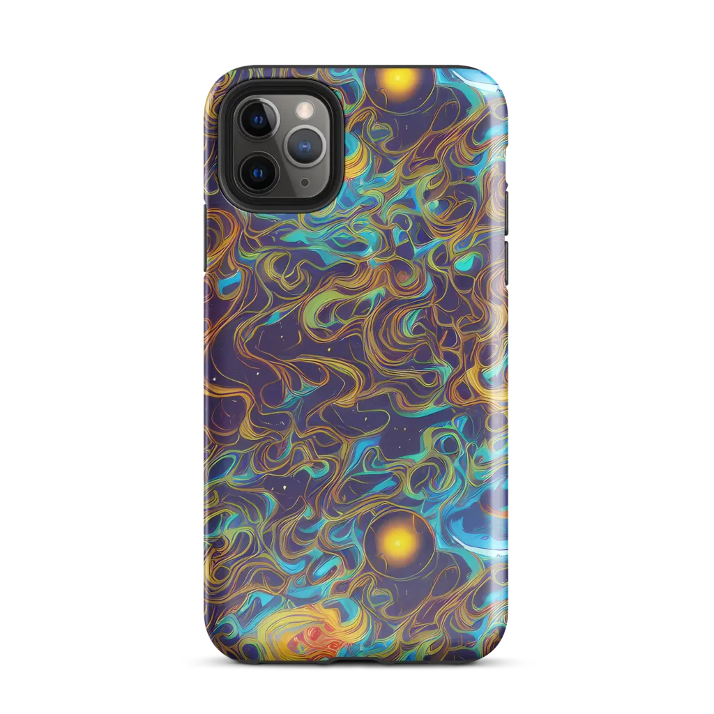 Indigo Gravity on Tough Case for iPhone® — Front
