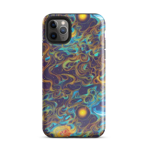 Indigo Gravity on a Tough Case for iPhone®