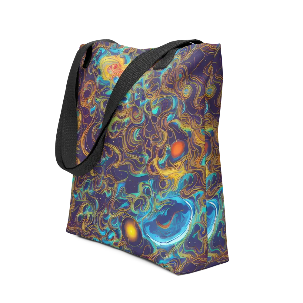 Indigo Gravity on Tote Bag — Front
