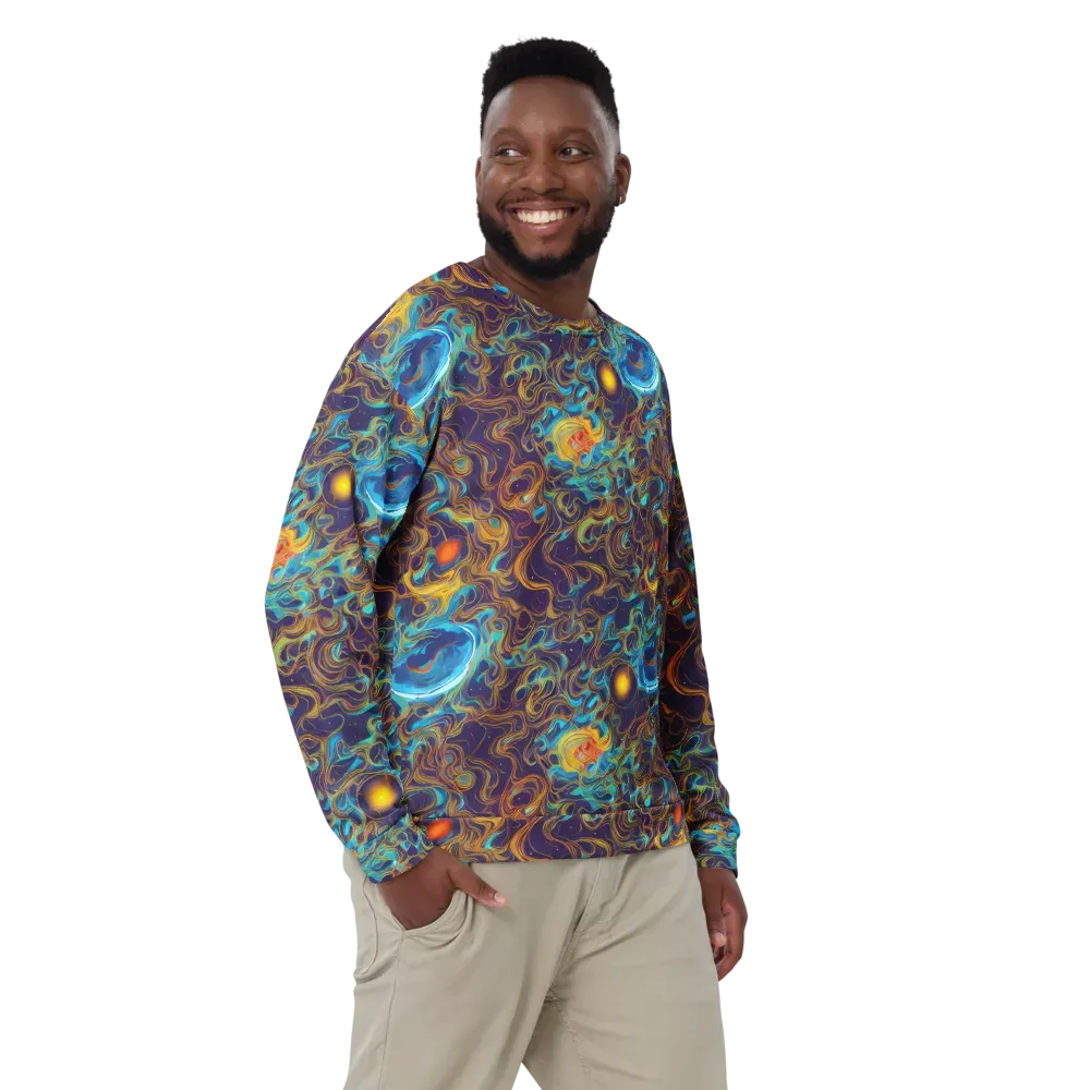 Indigo Gravity on Sweatshirt — Front