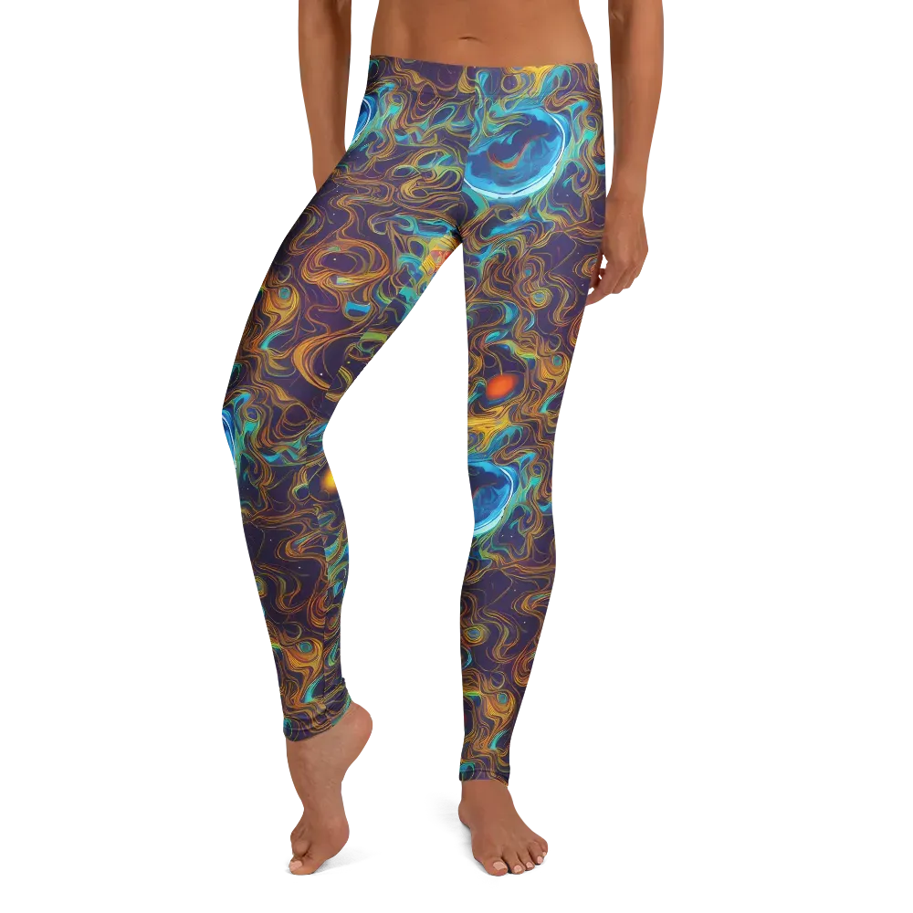 Indigo Gravity on Leggings — Front
