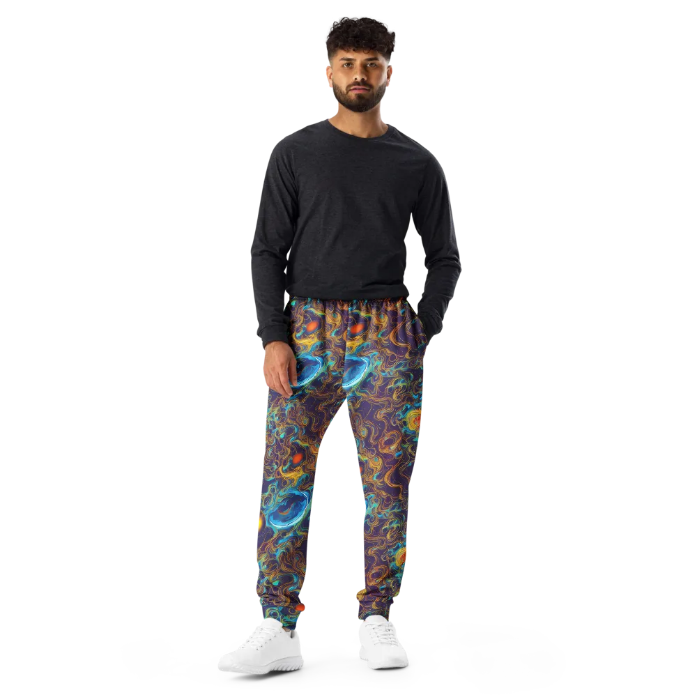 Indigo Gravity on Men's Joggers — Front