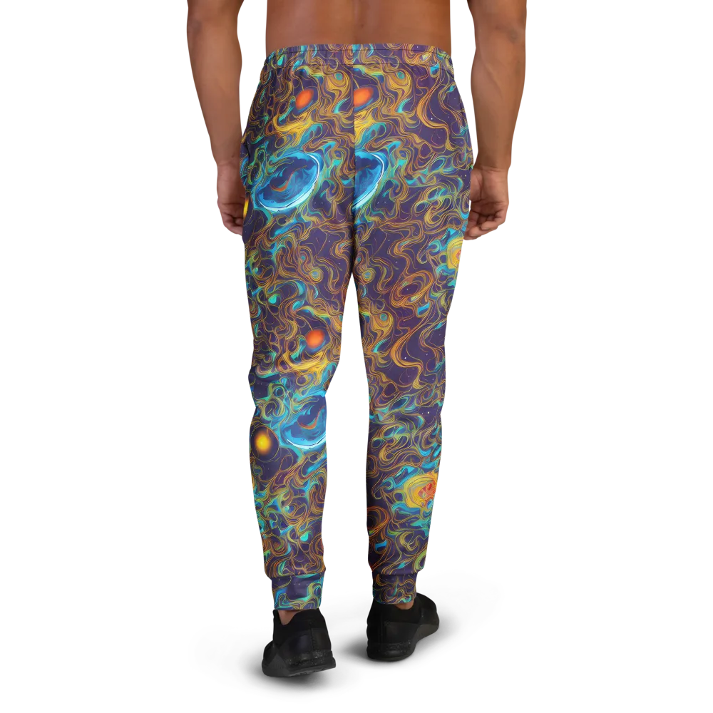 Indigo Gravity on Men's Joggers — Back