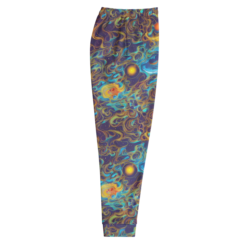 Indigo Gravity on Men's Joggers — Right