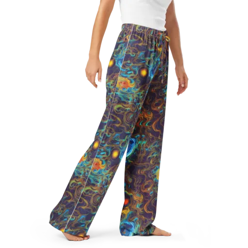 Indigo Gravity on a Women's Pajama Pants