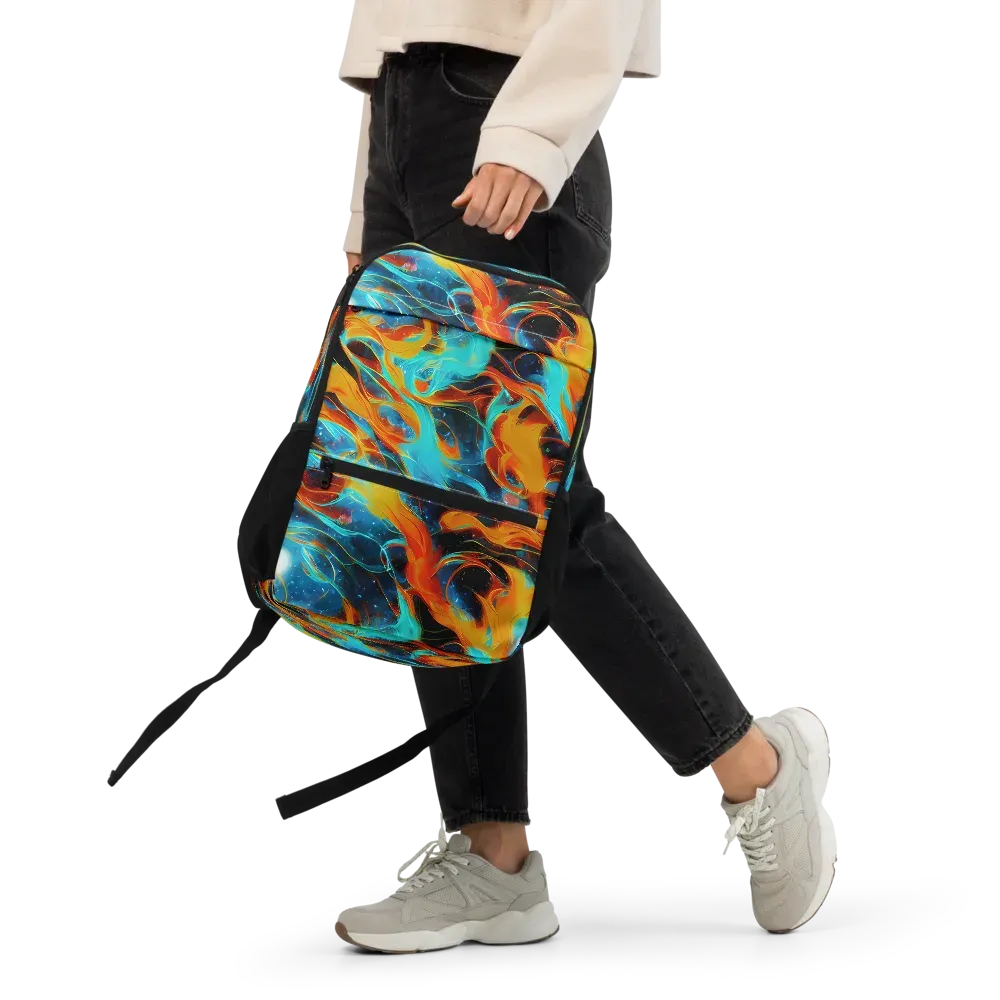 Ember Ocean on Utility Backpack — Front