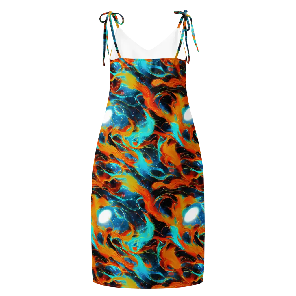 Ember Ocean on Slip Dress — Back