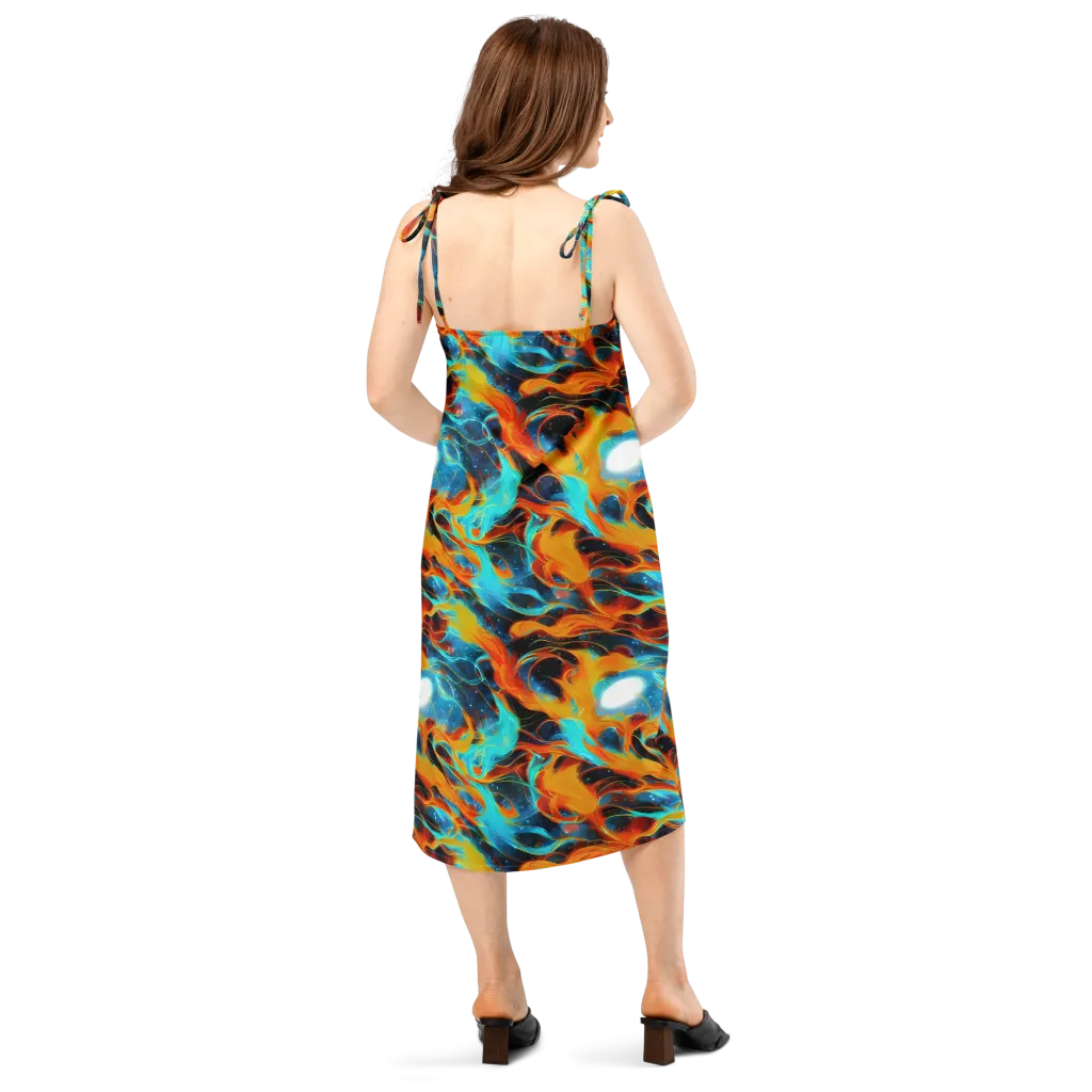 Ember Ocean on Slip Dress — Back