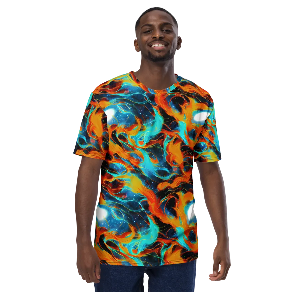 Ember Ocean on Men's Crew Neck T-Shirt — Front