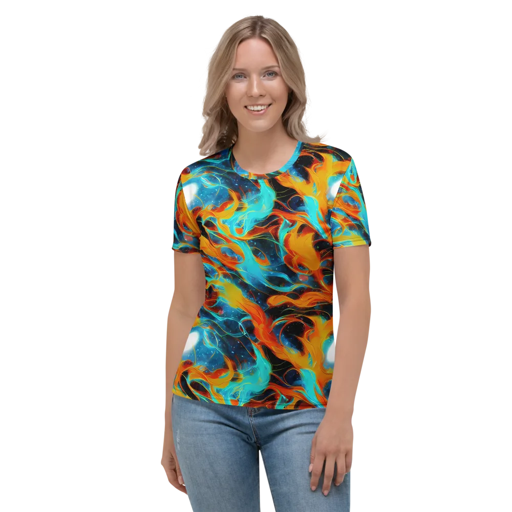 Ember Ocean on Women's Crew Neck T-Shirt — Front