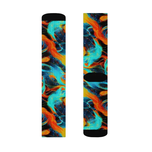 Ember Ocean on a Socks