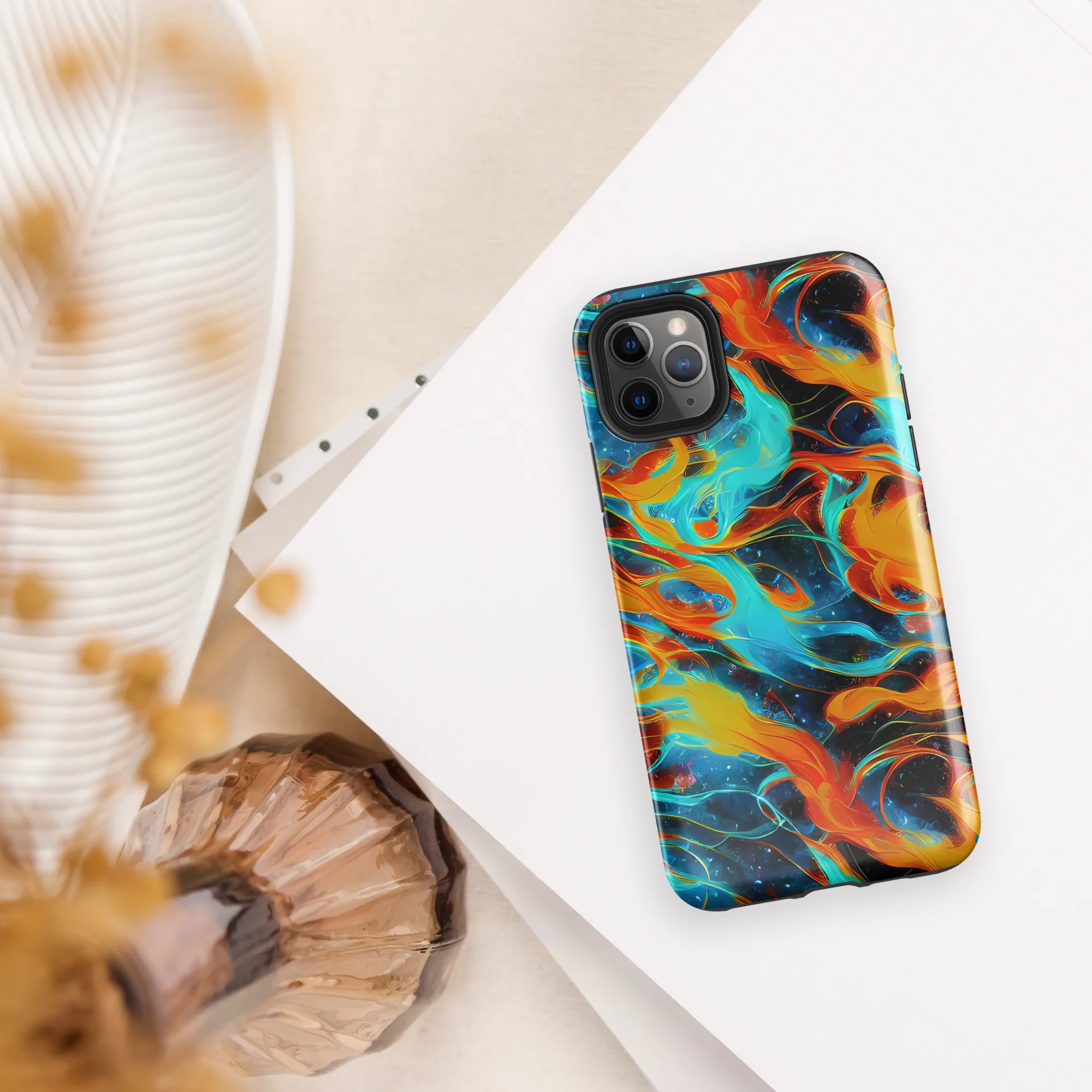 Ember Ocean on Tough Case for iPhone® — Front