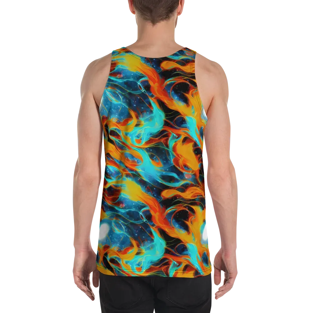 Ember Ocean on Men's Tank Top — Back