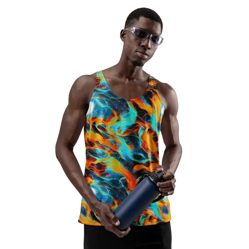 Ember Ocean on Men's Tank Top — Front