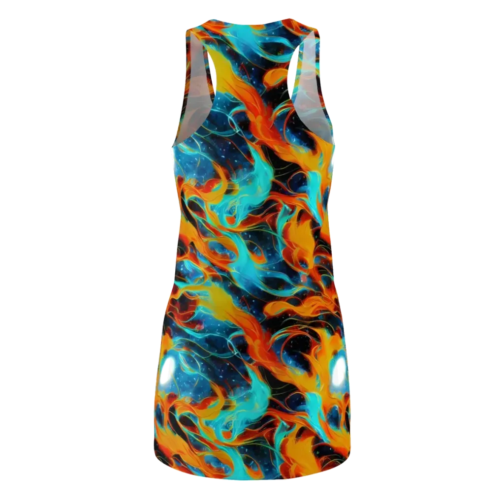 Ember Ocean on Racerback Dress — Back