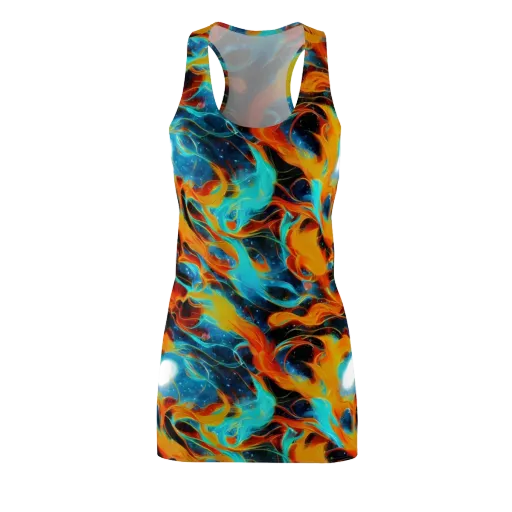 Ember Ocean on a Racerback Dress