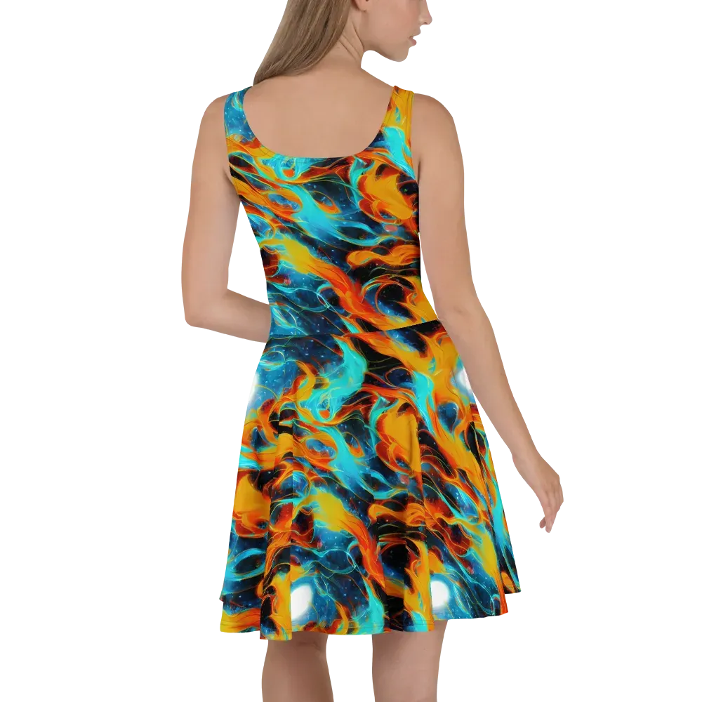 Ember Ocean on Skater Dress — Back
