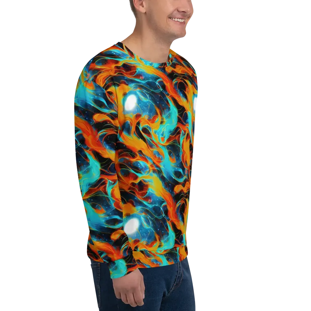 Ember Ocean on Sweatshirt — Right Front