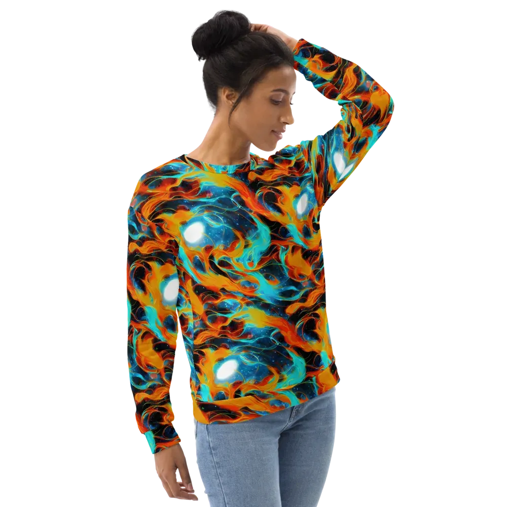 Ember Ocean on Sweatshirt — Right Front