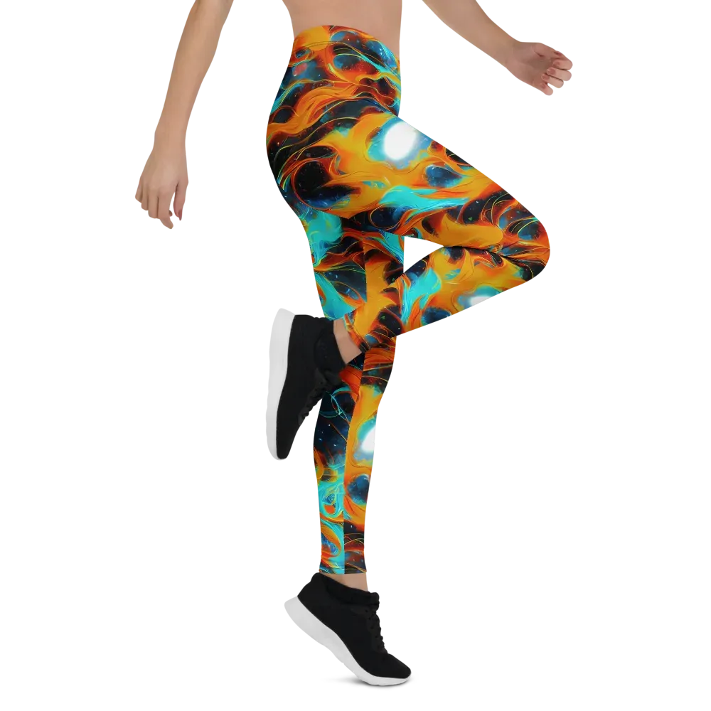 Ember Ocean on Leggings — Right