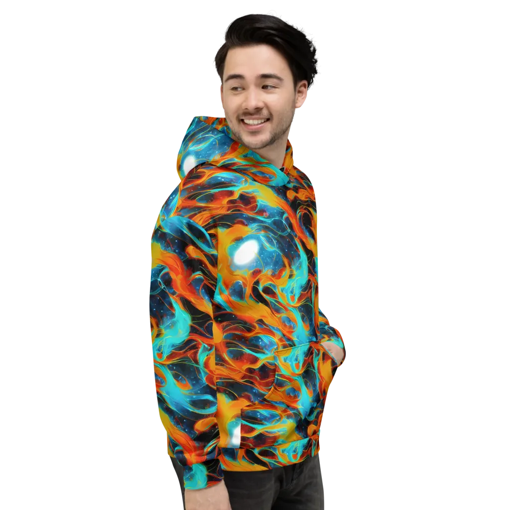 Ember Ocean on Hoodie — Right