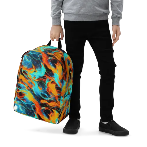 Ember Ocean on a Minimalist Backpack