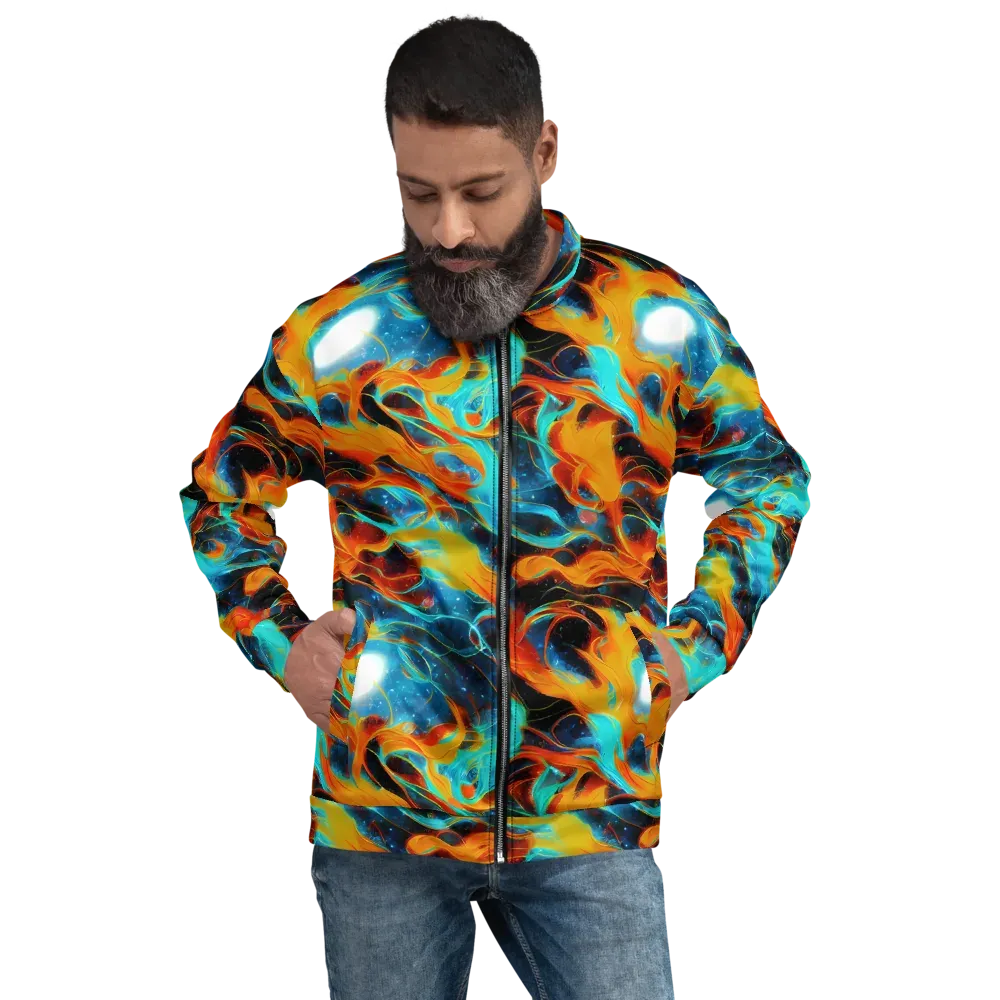 Ember Ocean on Bomber Jacket — Front