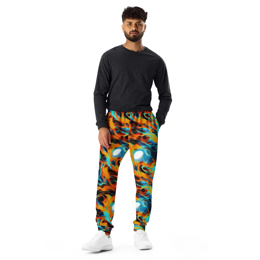 Ember Ocean on Men's Joggers — Front