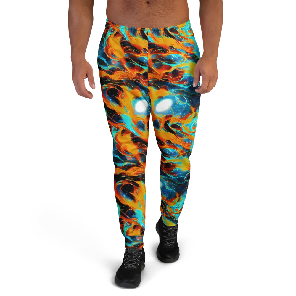 Ember Ocean on Men's Joggers — Front