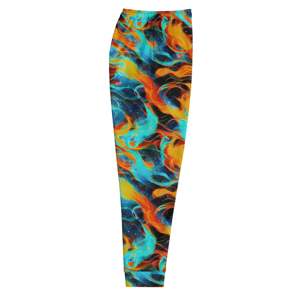 Ember Ocean on Men's Joggers — Right