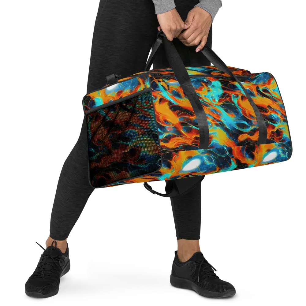 Ember Ocean on Duffle Bag — Right Front