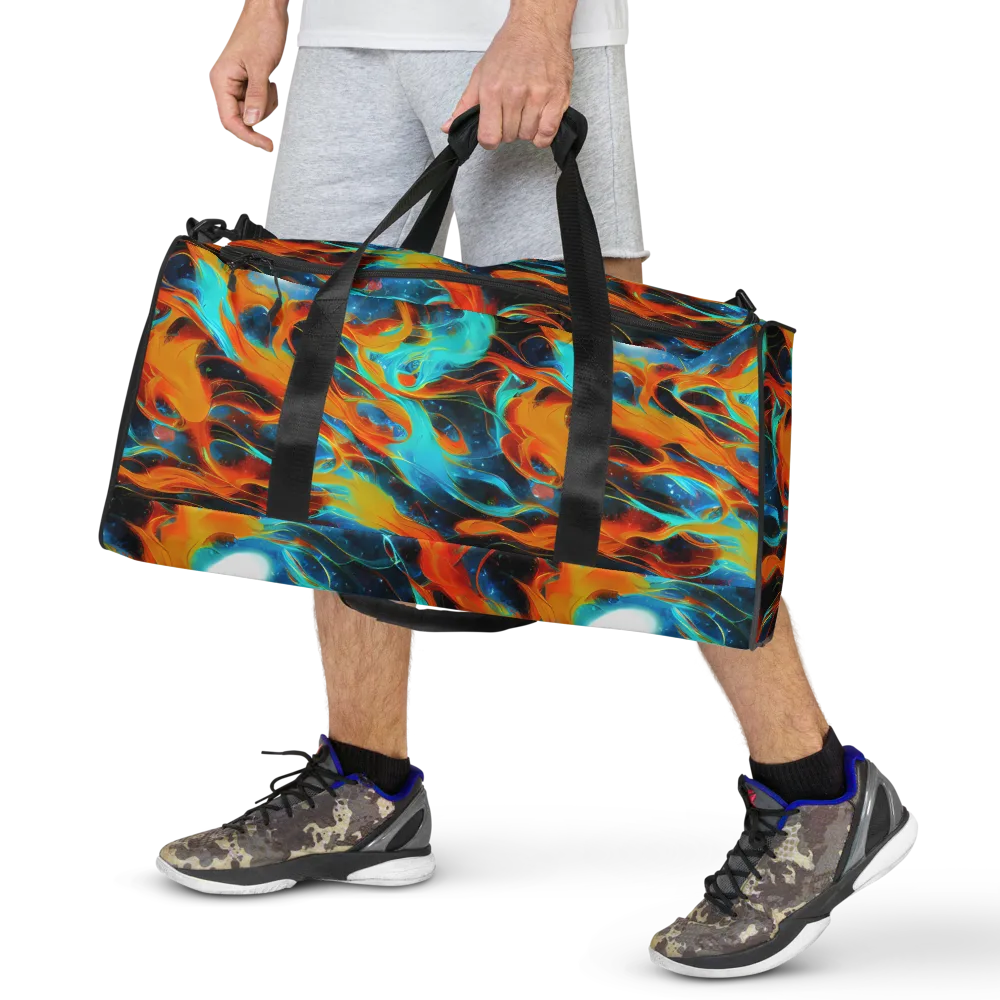 Ember Ocean on Duffle Bag — Front